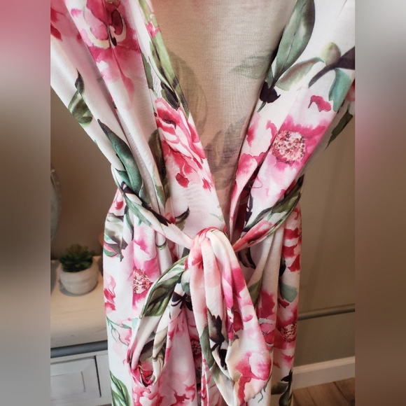 SHOW ME YOUR MU’MU Kimono Brie Garden of Blooms Floral Kimono Robe OS - Picture 3 of 5